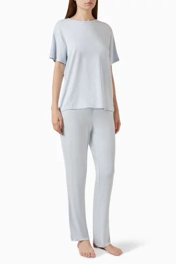 Relaxed T-shirt in Modal-jersey