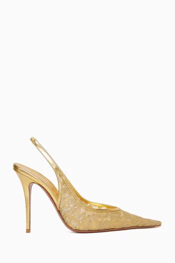 Anok 105 Slingback Pumps in Lace