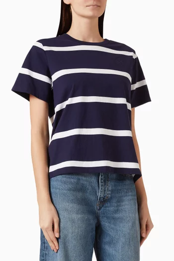 Striped Knit T-shirt