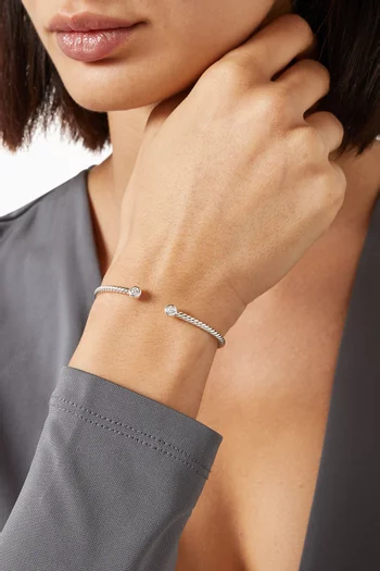 Micro Cable Flex® Round Bracelet in Sterling Silver