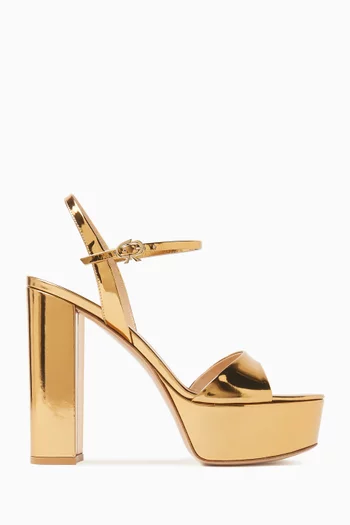 Marlena 85 Platform Sandals in Leather