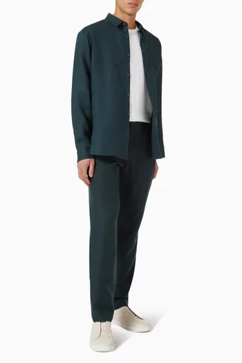 Pima T-shirt in Piqué Cotton