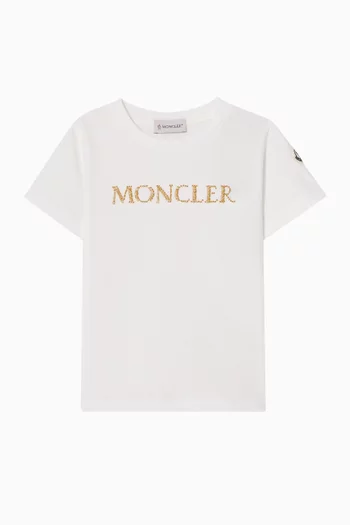Graphic Logo-print T-shirt in Cotton-jersey