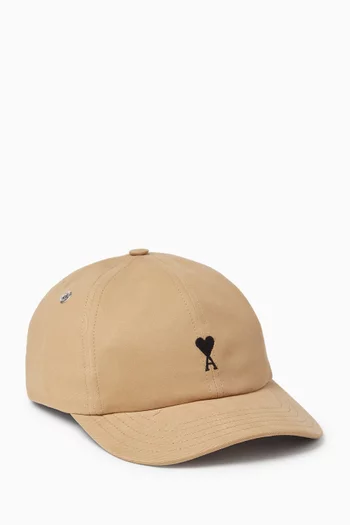 Ami de Coeur Cap in Cotton Garbardine