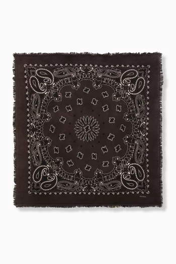 Large Hachiko Bandana in Cashmere