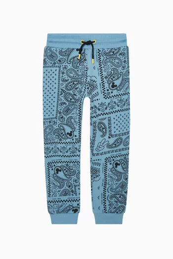 x Disney Mickey Mouse Sweatpants in Cotton