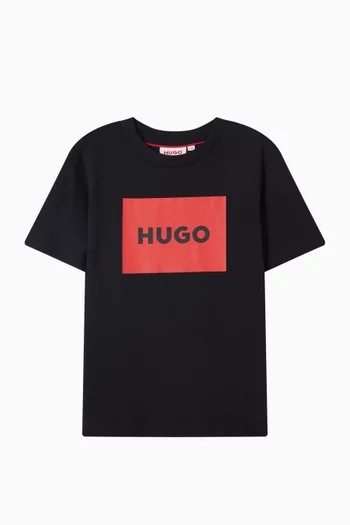Logo-print T-shirt in Cotton-jersey