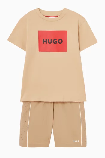 Logo-print T-shirt in Cotton-jersey