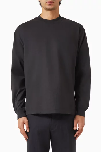 Crewneck T-shirt in Supima Cotton