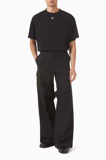 Crew-Neck T-shirt in Cotton