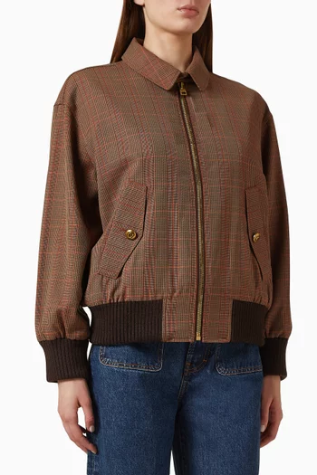 Blouson Jacket in Wool