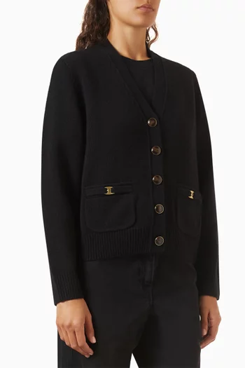 Heritage C Cardigan in Wool