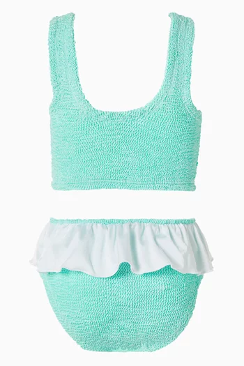 Olive Bikini Set in Original Crinkle™ Fabric