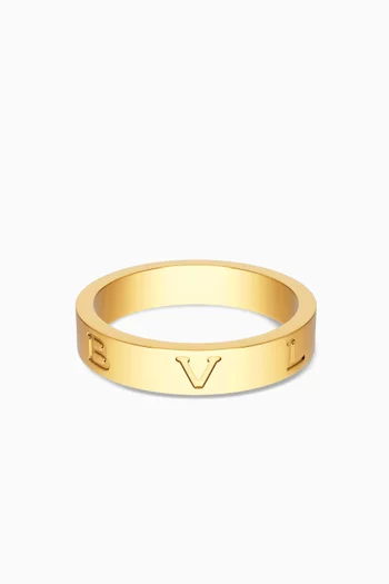 B.zero1 Essential Band Ring in 18kt Gold