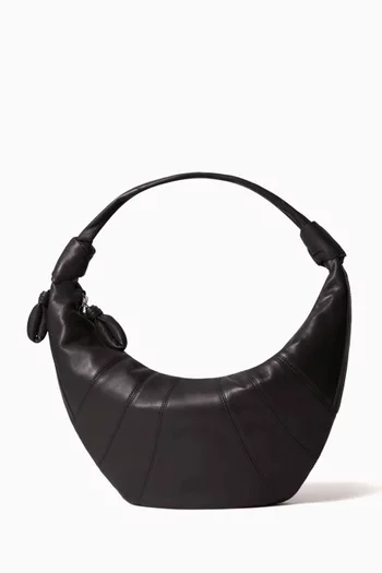 Fortune Croissant Bag in Leather