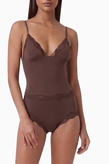 Fits Everybody Lace Cami & Boyshort Set