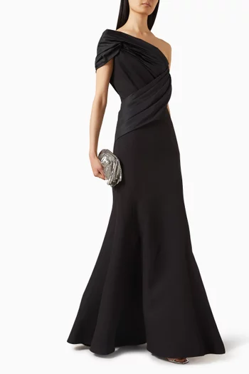 One-shoulder Gown