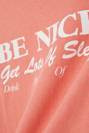 Be Nice Kids T-shirt in Cotton