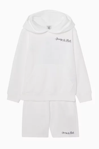 Syracuse Gym Shorts in Cotton-fleece