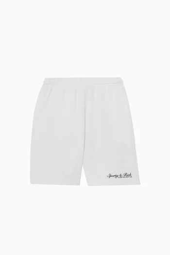 Syracuse Gym Shorts in Cotton-fleece