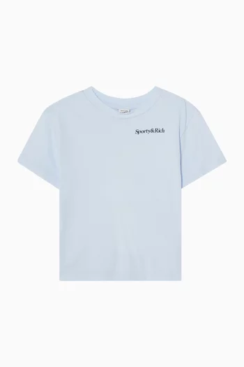 Play Tennis T-shirt in Cotton