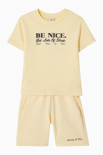 Be Nice Kids T-shirt in Cotton