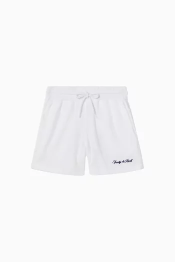 Signature Logo Shorts in Cotton-terry
