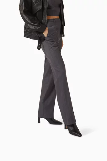 Saige 70 Ankle Boots in Leather