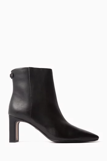 Saige 70 Ankle Boots in Leather