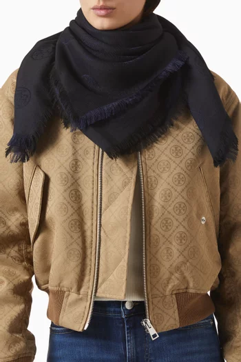 Medallion Logo Traveler Oblong Scarf