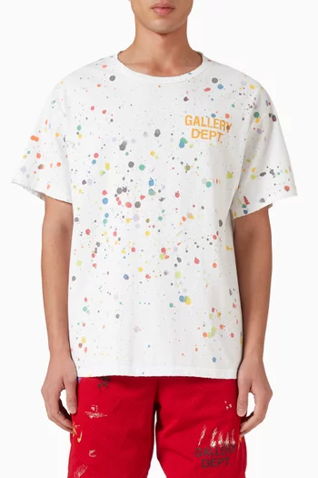 تي شيرت لو بوب بنقشة قطن
