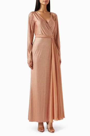 Wrap-style Kaftan