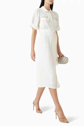 Belted Midi Dress