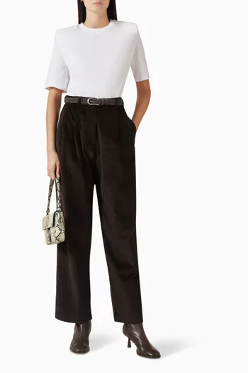 Carrington Padded T-shirt in Cotton