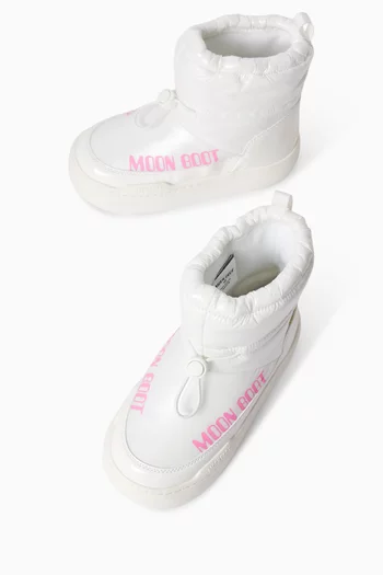 Park Tube Glitter Boots in Nylon