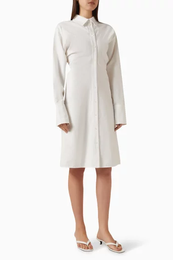 Slouch Shirtdress in Cotton
