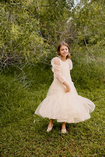 Allison Maxi Dress in Tulle