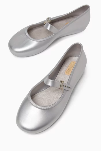 Soft Ballet Flats in PVC