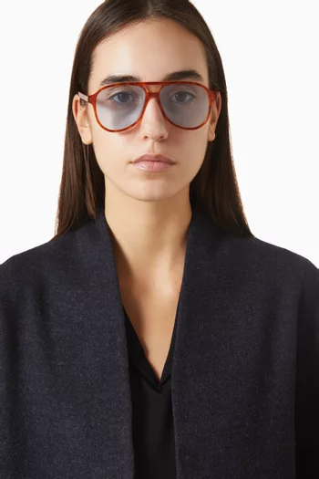 Scout Aviator Sunglasses in Acetate