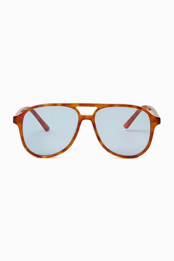 Scout Aviator Sunglasses in Acetate