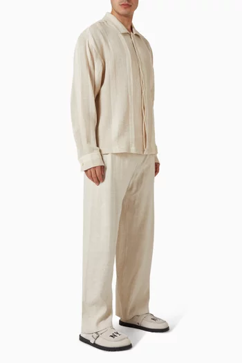 Samurai Pants in Linen & Silk