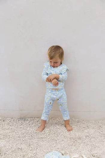 Petal Floral-print Rashguard