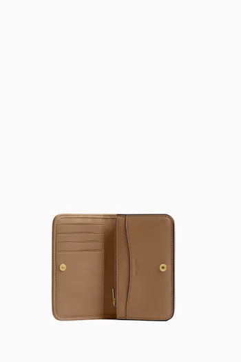 Essential Slim Card Case in Crystal Signature Jacquard