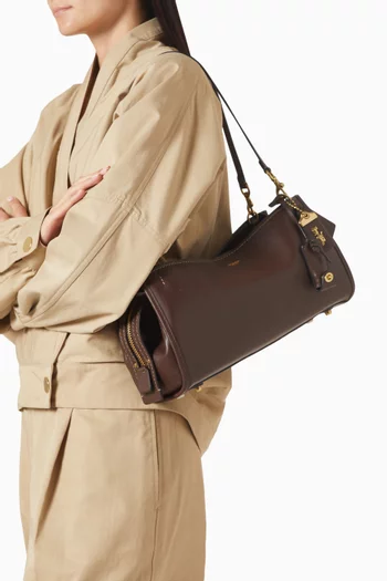 Rogue 34 Bag in Suede & Leather
