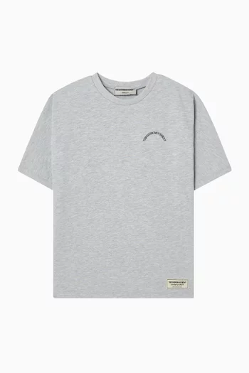 Logo T-shirt in Organic Cotton-jersey