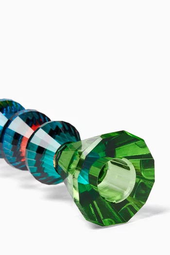 Candlestick Holder in Crystal Glass