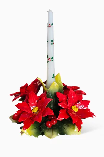 Festive Candelabra in Ceramic