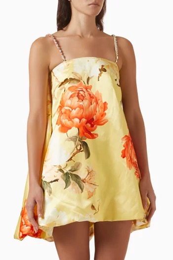 Patsy Embellished Puff Mini Dress