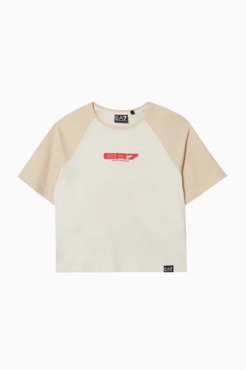 Graphic-print T-shirt in Cotton