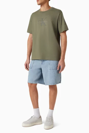 Monologo T-shirt in Cotton
